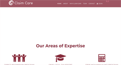 Desktop Screenshot of claimcareonline.com